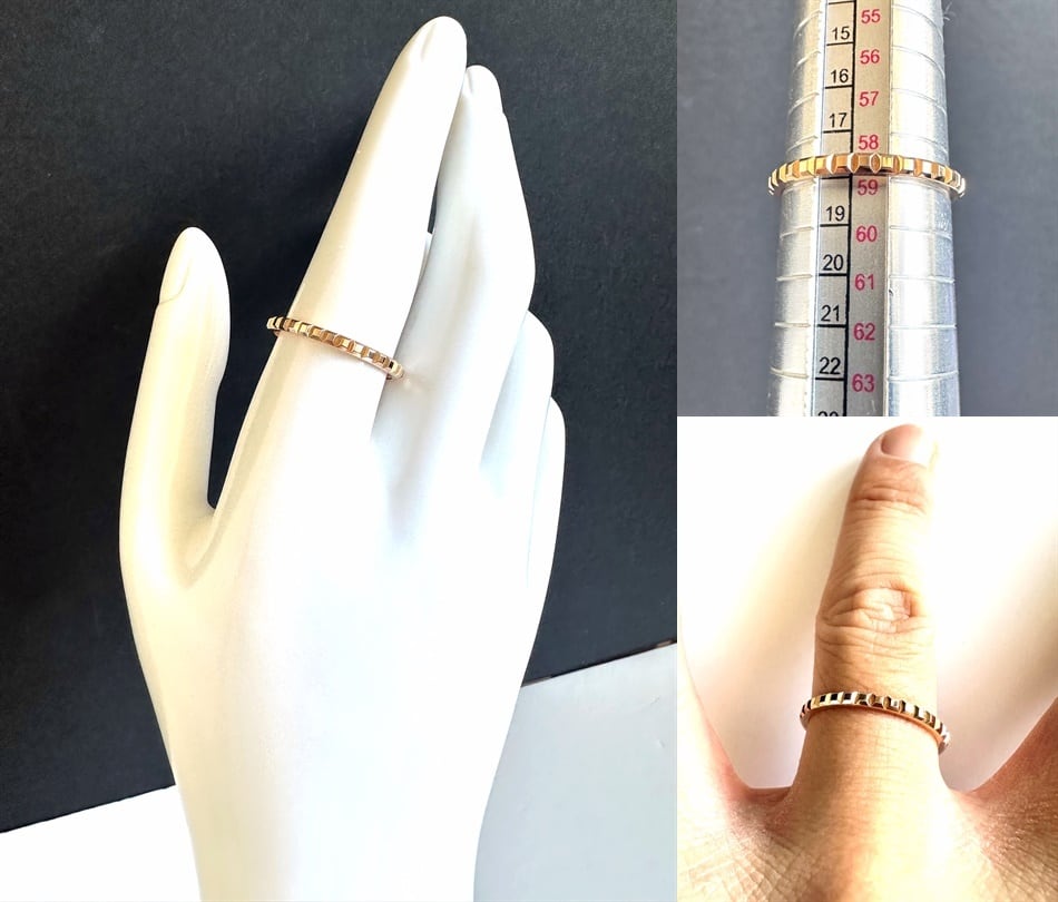 BOUCHERON ブシュロン 現行 キャトル クル ド パリ リング スモール