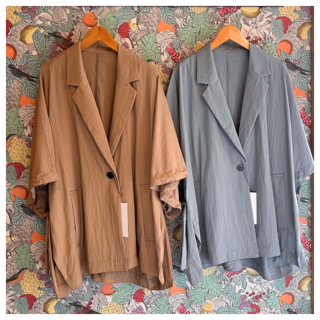 【CLOCHE】ポンチョテーラードジャケット