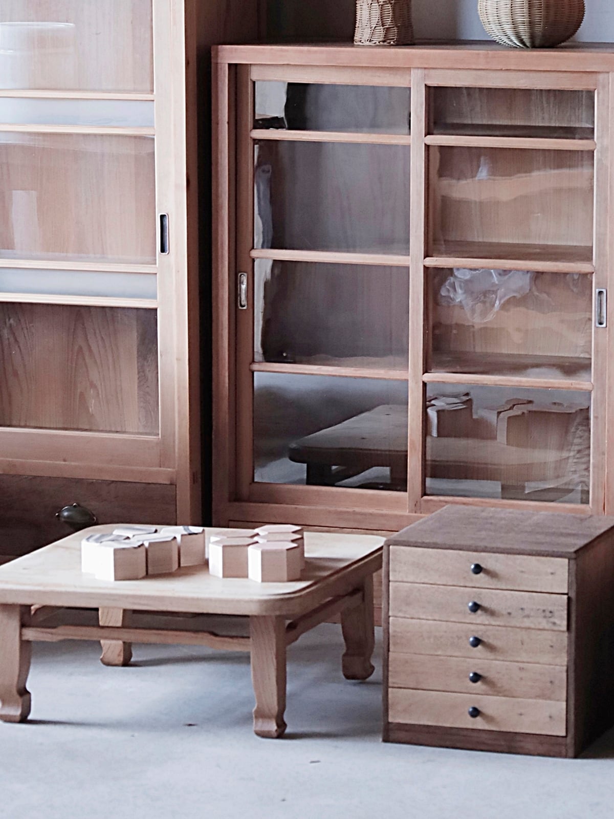 六角桐小箱 黒柿 【送料無料】 | アルドマ 古道具・古家具・アンティーク