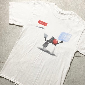 old JAVA both sides print tee