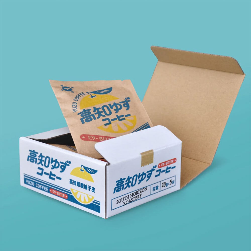 5袋セット】高知ゆずコーヒー 工場直送 ドリップコーヒー コーヒー 粉