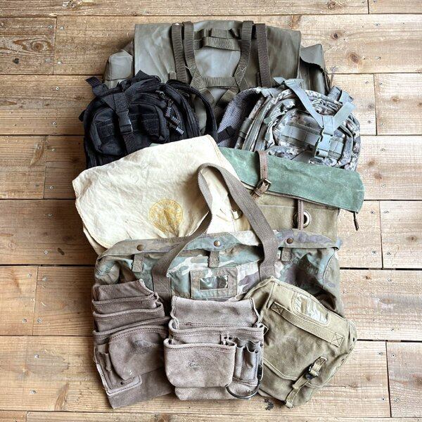 ボーイスカウト バックパック 60’s ビンテージ~60's○BOY SCOUT OF AMERICA キャンバスバックパック