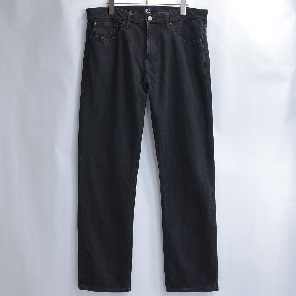 00s Y2K GAP オールドギャップ ワイドブラックデニムパンツ ジーンズ 1251b9a950147b4f47e129fd2f661c