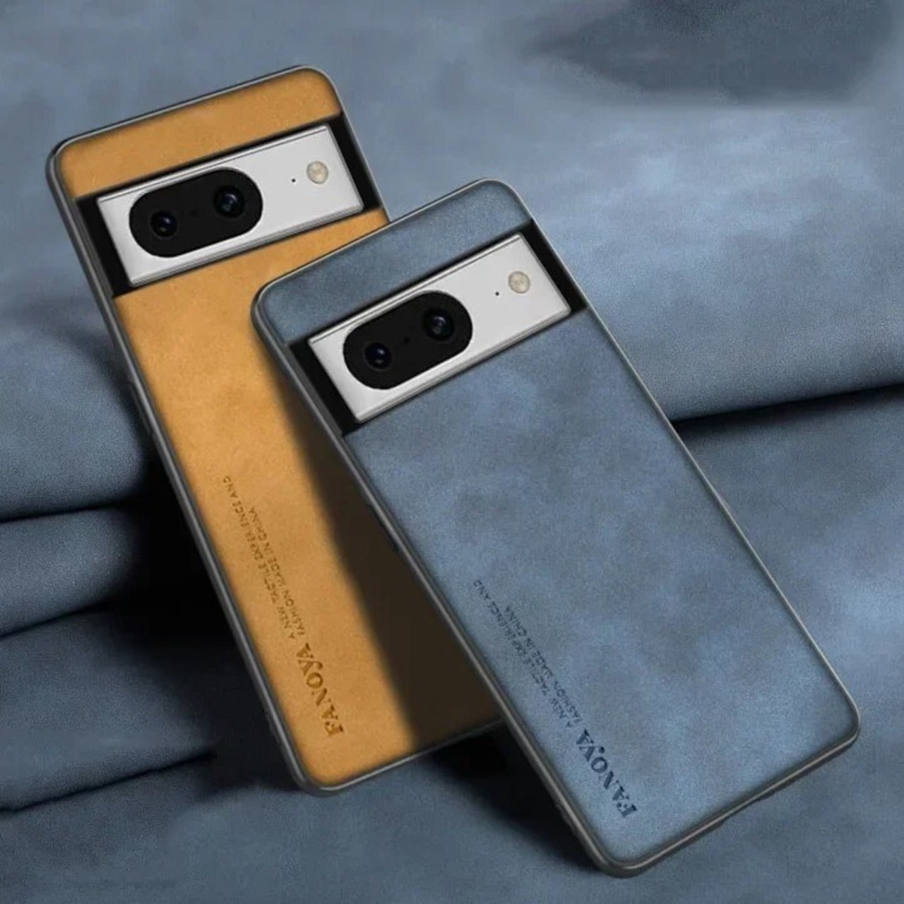 ◆Google Pixel 11/10/9/8/7/Pro/Pro XL/A◆ Leather Silicone Phone Case / レザー シリコン スマホケース
