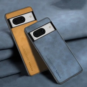 ◆Google Pixel 11/10/9/8/7/Pro/Pro XL/A◆ Leather Silicone Phone Case / レザー シリコン スマホケース