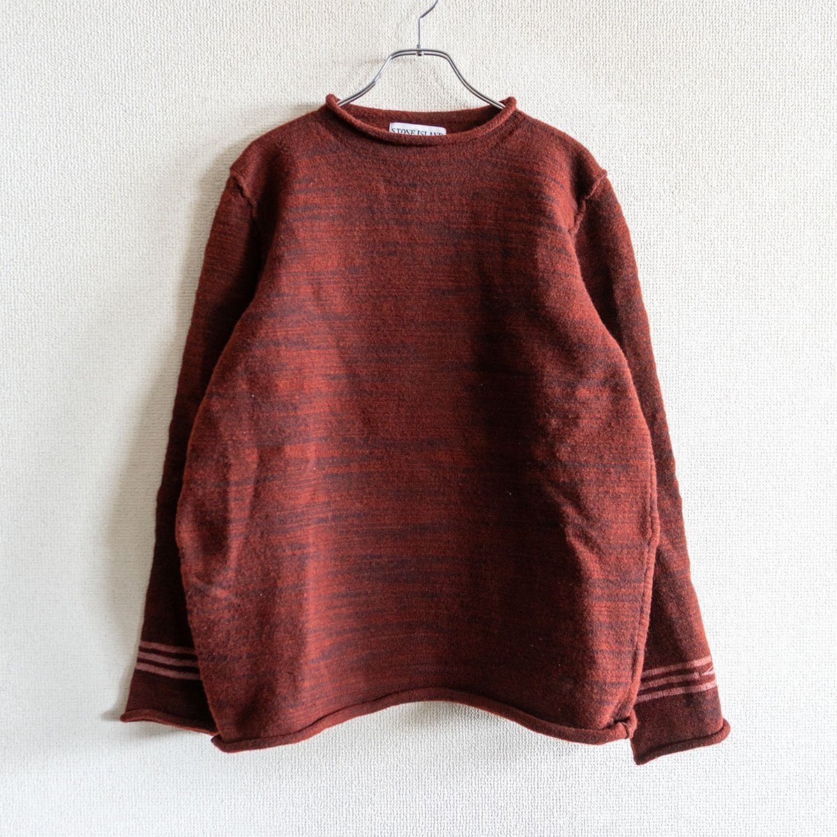 60S】Vintage 【アルパカ カーディガン】ブラック ポケット付き 60年代