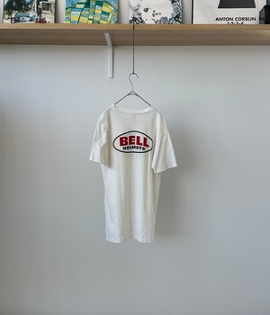 -BELL HELMETS- Vintage 70-80s M Print T-Shirt made in USA