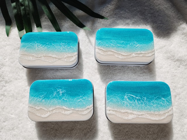 208.オーシャンレジンアート ピルケース