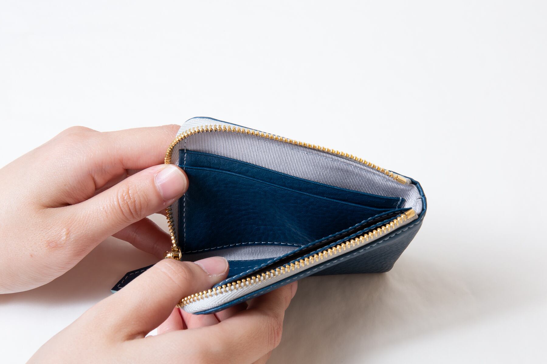 プロの型紙(15)L字ファスナーコンパクト財布 ミニウォレット L-shaped