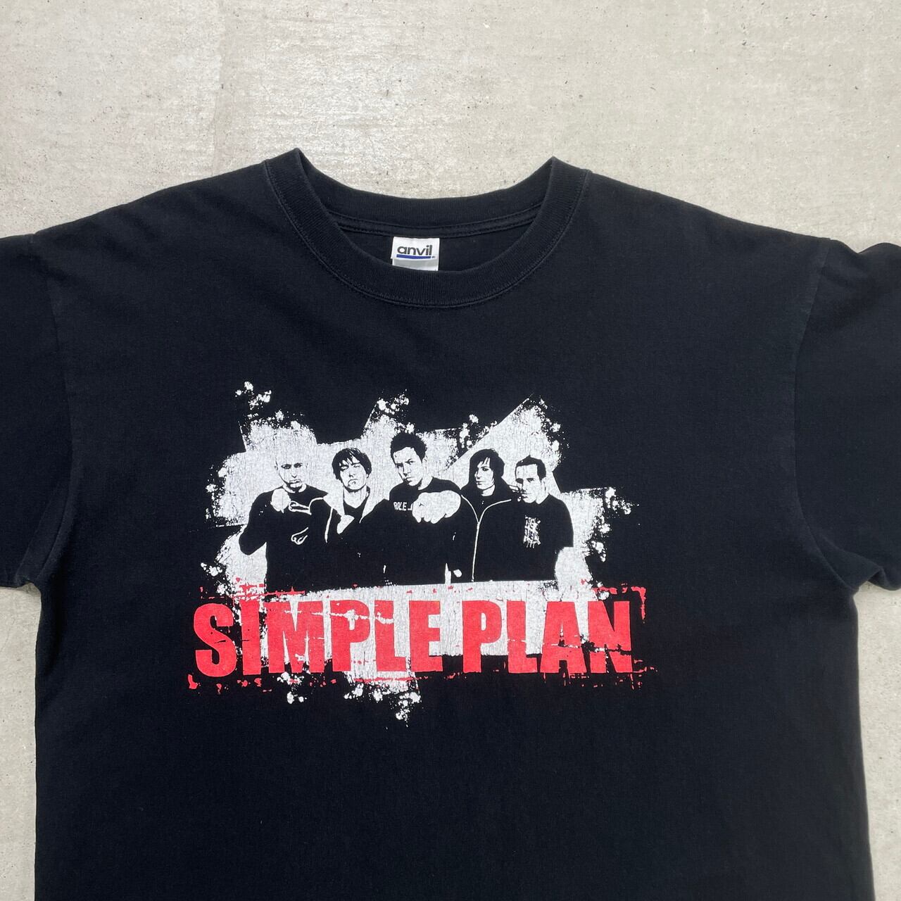 00年代 SIMPLE PLAN シンプル・プラン バンドTシャツ バンT メンズL 