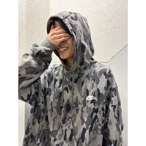 00's nike 総柄フーディー