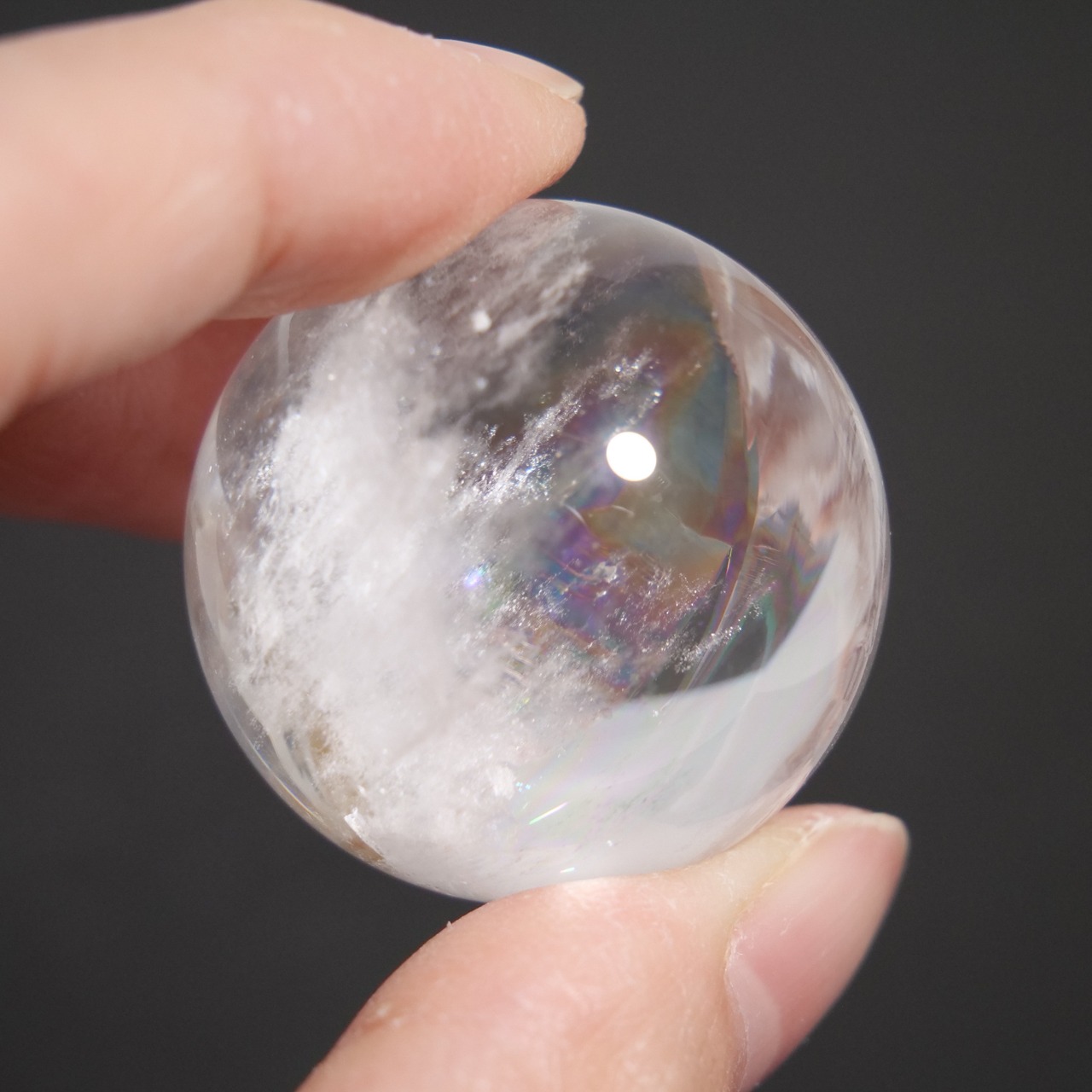 アイリス クォーツ 水晶 / ミニ スフィア