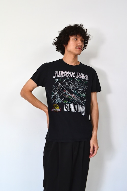 90s~00s JURASSIK PARK print T-shirt