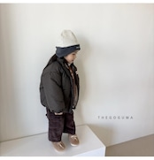 ザゴグマ / THE GOGUMA / コーデュロイカーゴ裏起毛パンツ / 韓国子供服 / キッズ / 26winter〖取寄〗*XS~XL*