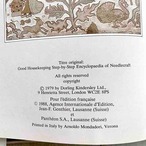 フランス古本　針仕事の本　手芸本　大型本　 TRAVAUX A L’AIGUILLE　 12psbu42