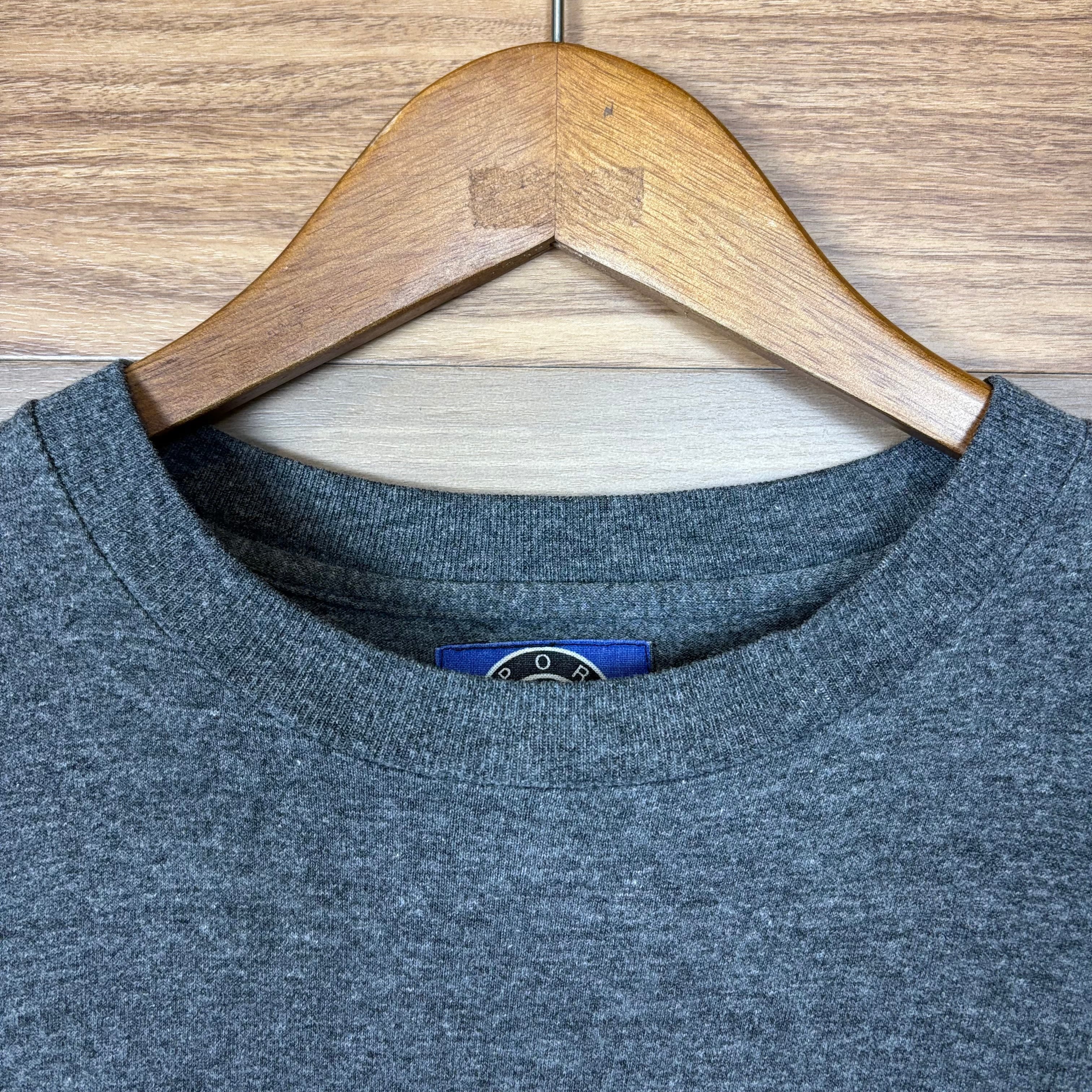 FRANCE製 90s agnes b. sport アニエス・ベー スポーツ 霜降り ロゴ T