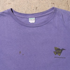 XL patagonia 90s パタゴニア Tシャツ 紫 パープル 米国製