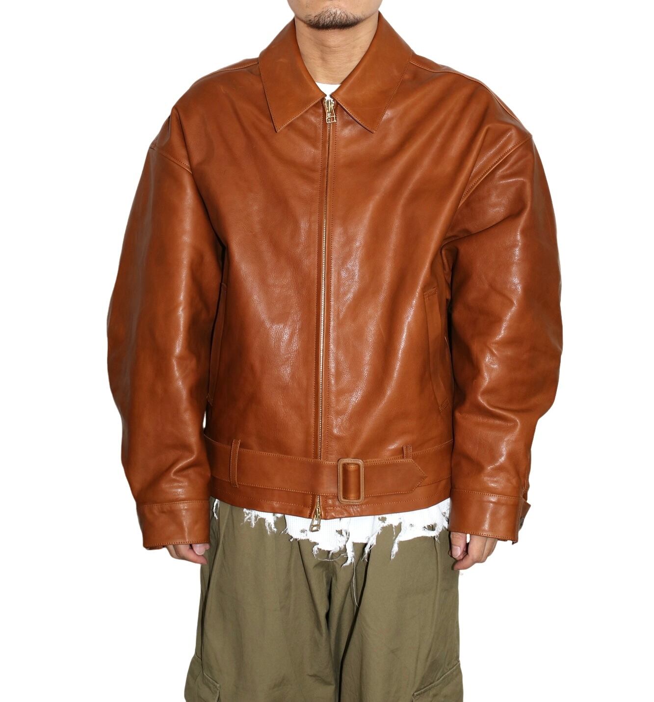 SOSHIOTSUKI OVERSIZED DOUBLE SMOKING JACKET(NEZUMI) S22AW05JKT