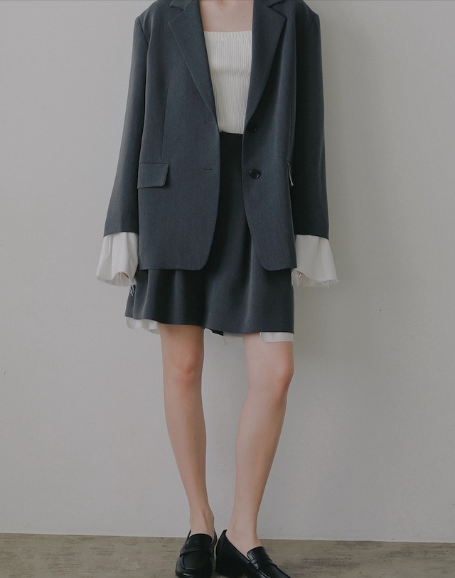 MANOF FLARED SHORT PANTS 2色展開