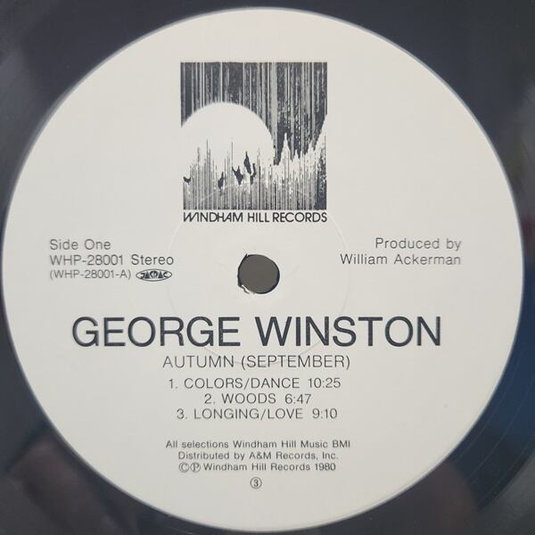 George Winston / Autumn [WHP-28001] - 画像3