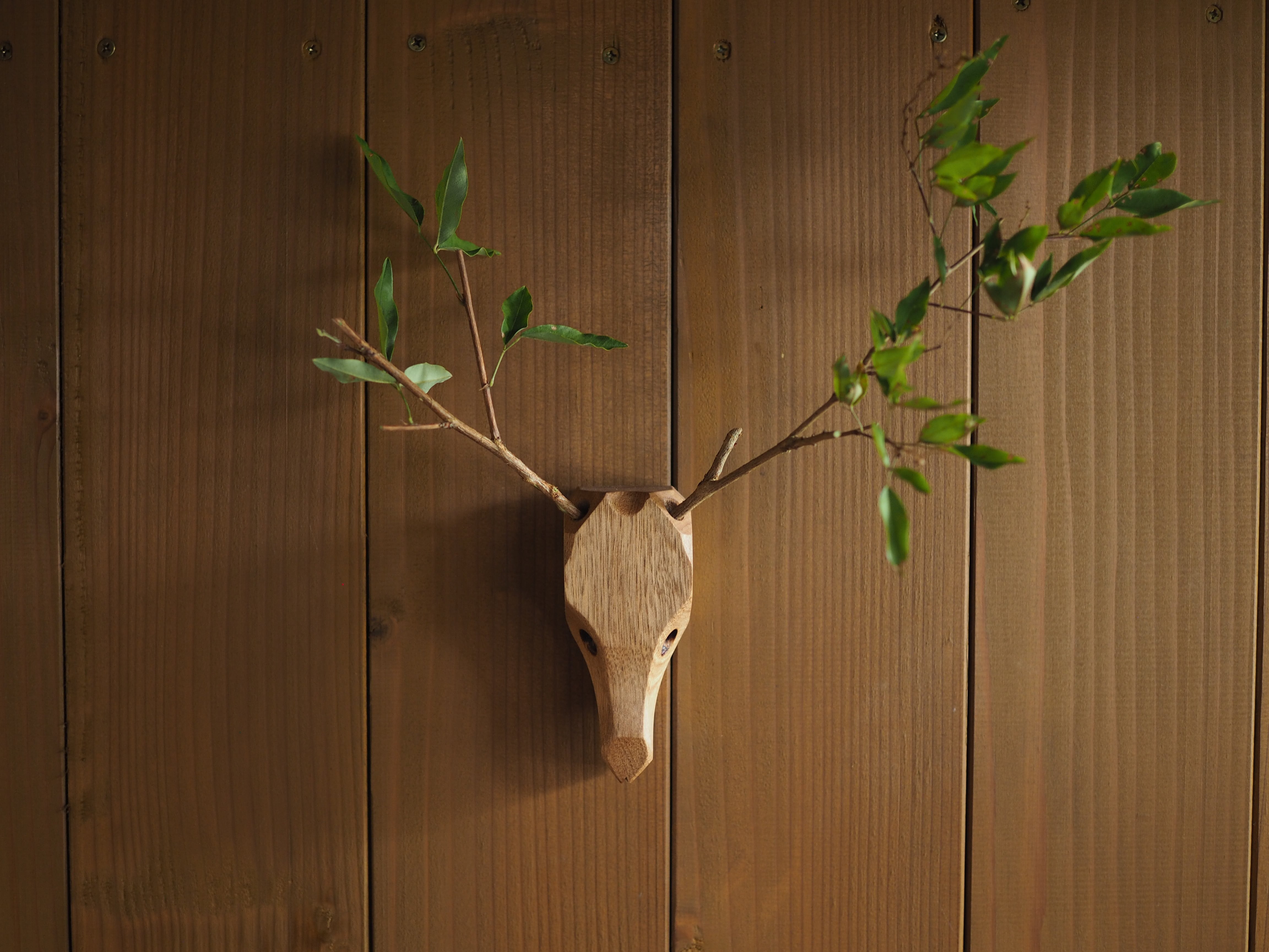 壁掛けオブジェ シカ | Ocho Camp