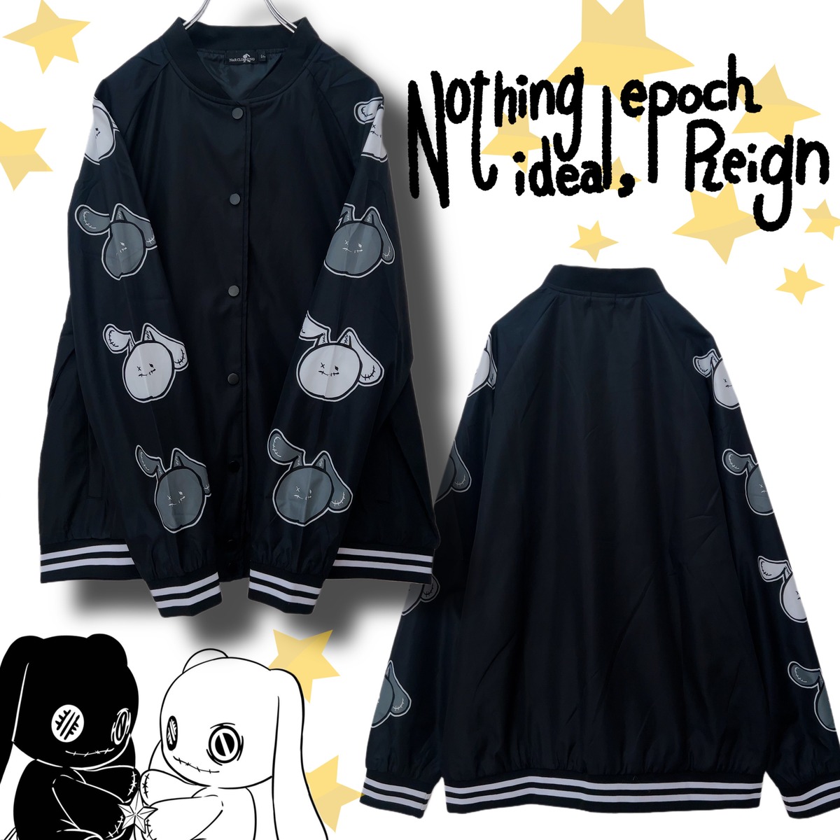 内ポケット付き高品質BLOUSON JACKET【NIER×BLACK NIER】 | NIER CLOTHING