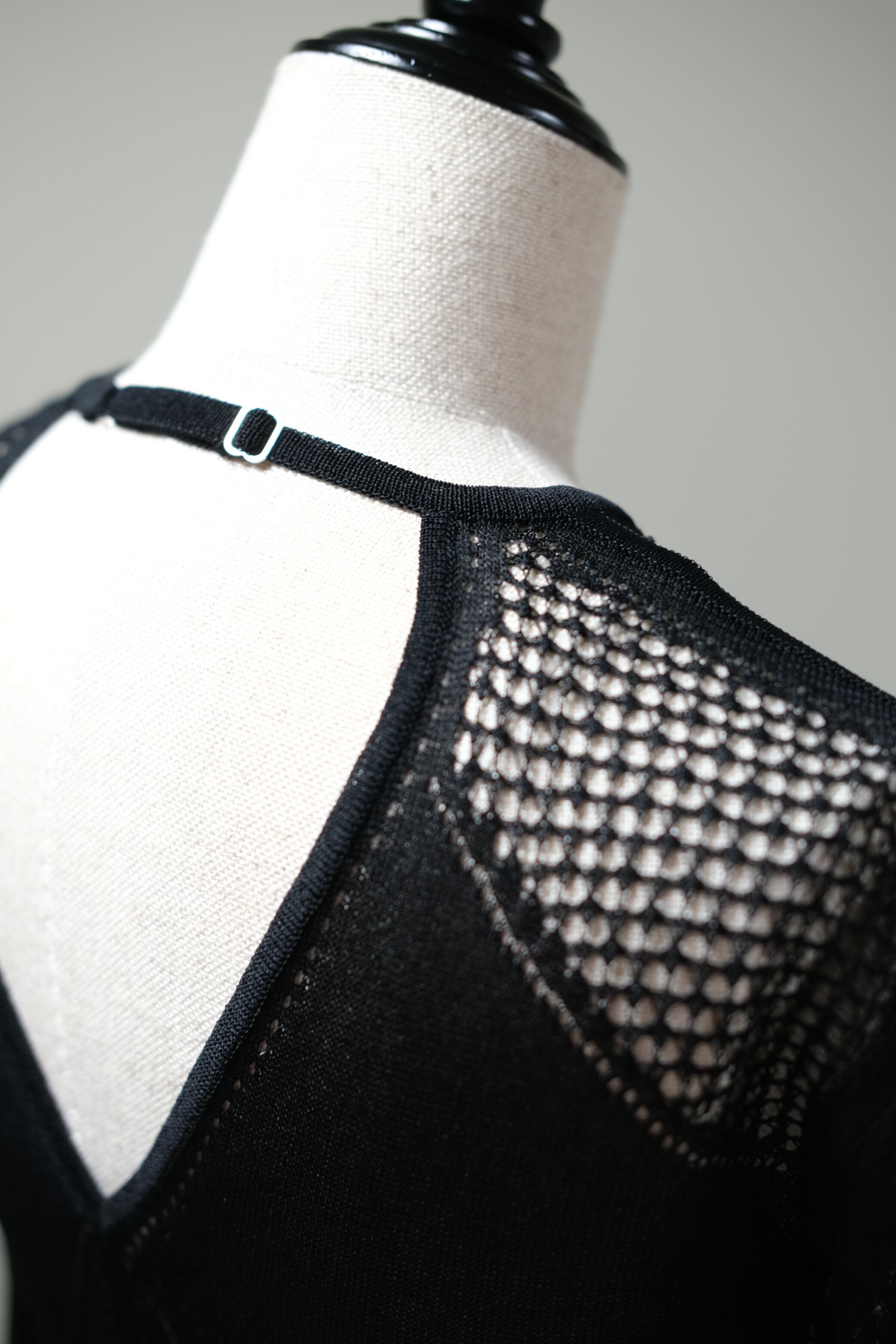 FETICO】lace knit bodysuit - black | loop
