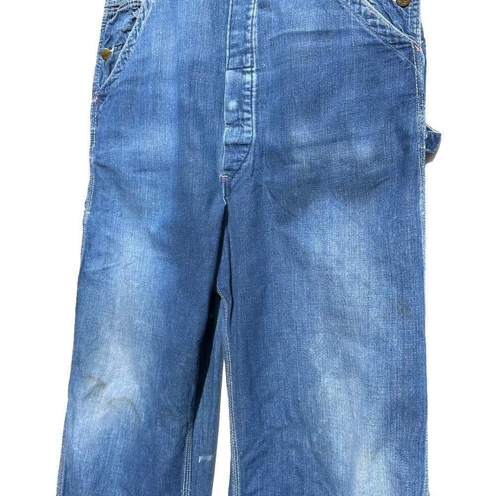 OLD KENTUCKY] Vintage low back denim overalls [1950s-] Vintage