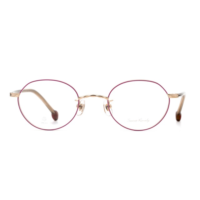 S-074 Carole Col.3カシスブラウン/クリアワイン