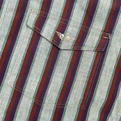USA製 90s DOCKERS ドッカーズ LONG SLEEVE ストライプ 長袖シャツ M/マルチ メンズ ビンテージ リーバイス