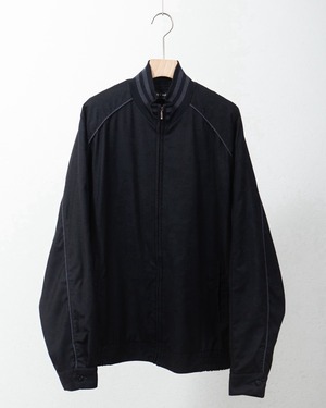 "ST.CROIX" wool zip up blouson / Made In USA