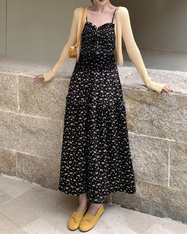 Floral Tiered Dress