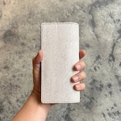 【限定商品】ウォレット スタンダード 姫路黒桟革 白漆