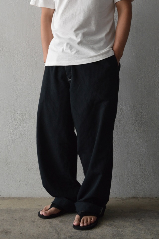 VENTITANK PROJECT GERMAN ARMY 1990's COSTOM HIRINGBONE WORK PAINTER DYED BLACK DEAD STOCK ドイツ軍 ヘリンボーンペインター
