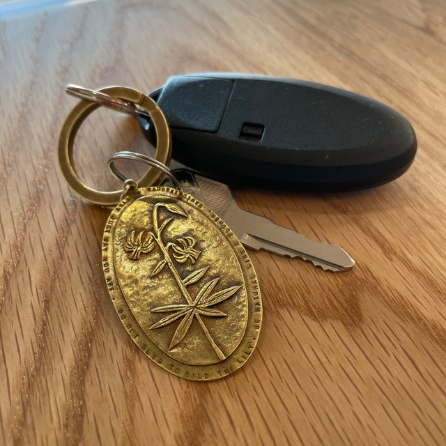 槍平限定キーホルダー｜クルマユリ（mauve）