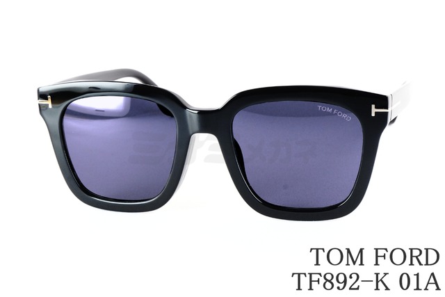 【魔裟斗さん着用】TOM FORD サングラス TF892-K 01A ウェリントン おしゃれ ITALY イタリア製 トムフォード