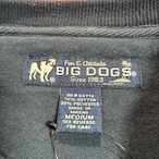 BIG DOGS GAS刺繍スウェット ガス会社風 ネイビー ビッグドッグス