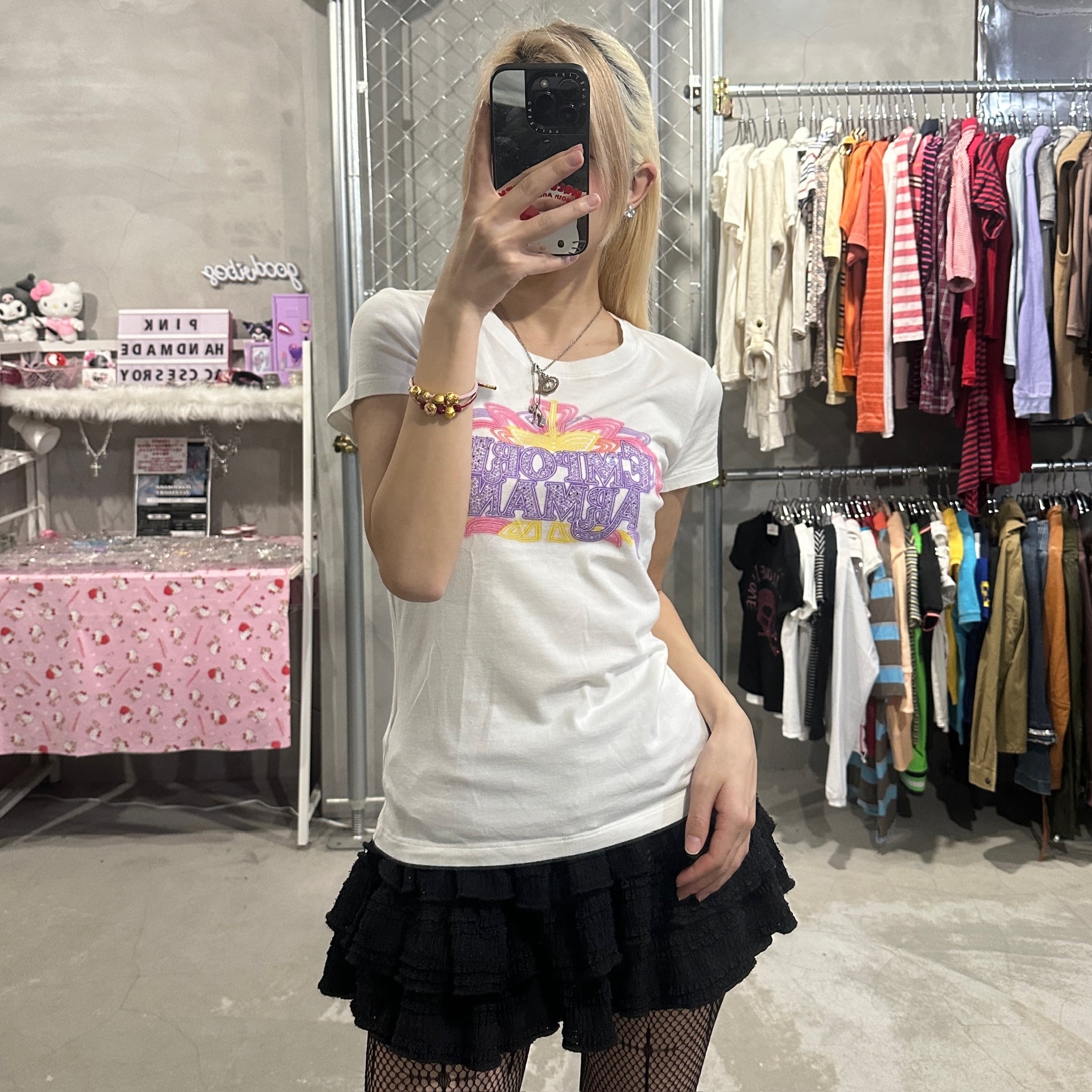 グランジ ファーモッズコート カーキ | 古着屋 PINK