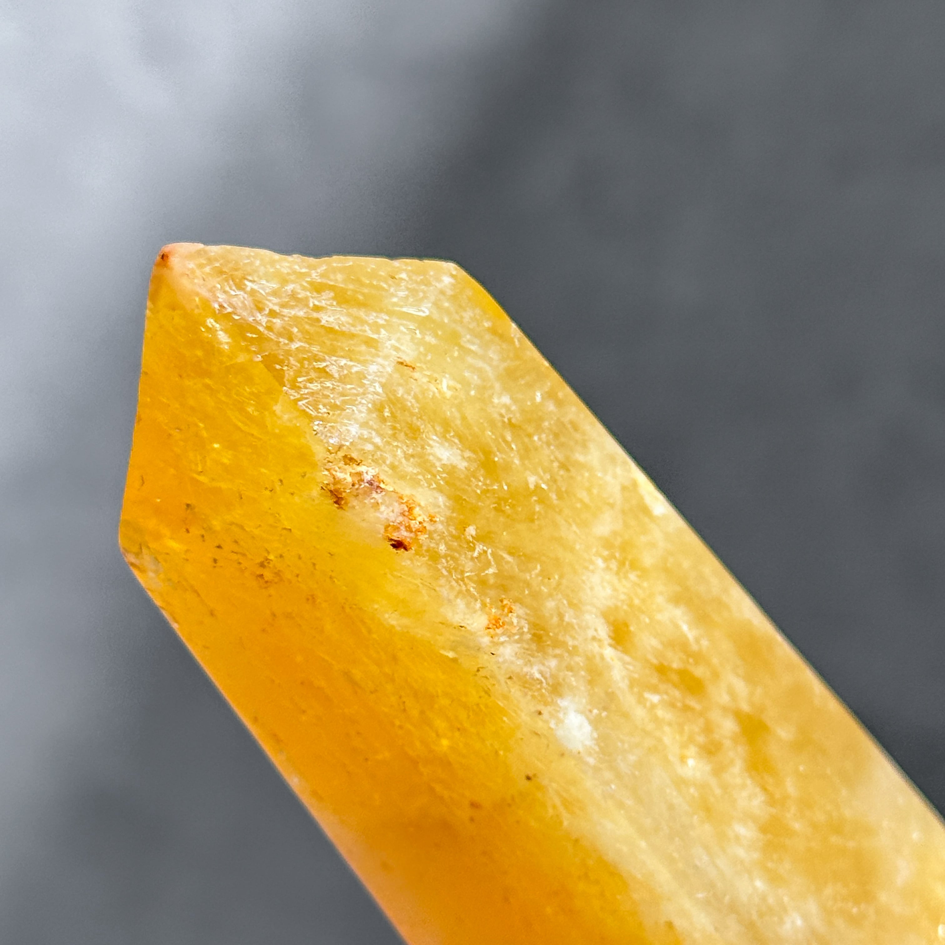 オレンジカルサイト タワー型64◇ Orange Calcite ◇天然石・鉱物