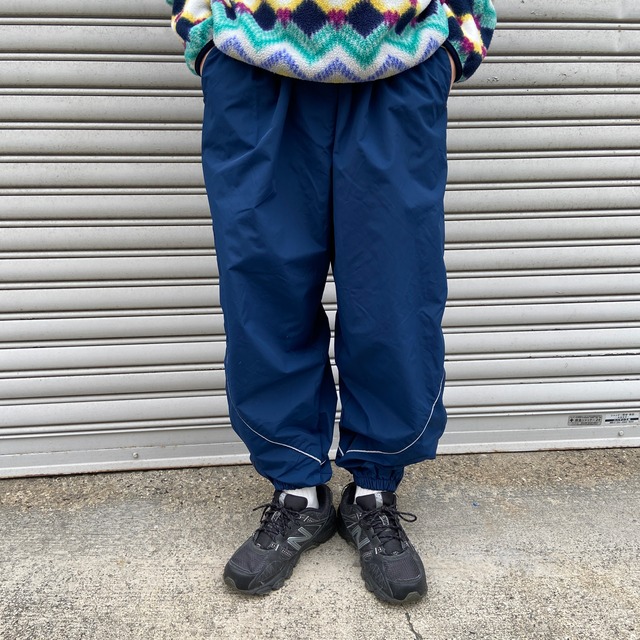 US AIR FORCE IPFU ナイロントレーニングパンツ 紺 M 軍物