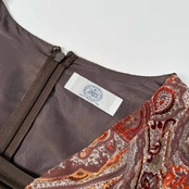 J.PRESS ジェイプレス ペイズリー 半袖 ワンピース サイズ 9 /レディース/オンワード樫山