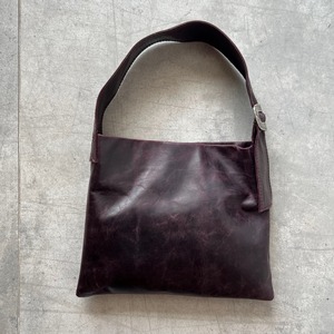 Ballade - Leather mini bag / Bordeaux