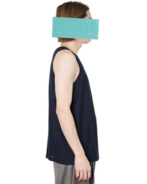 m's braque "TANK TOP〔NAVY jersey〕"