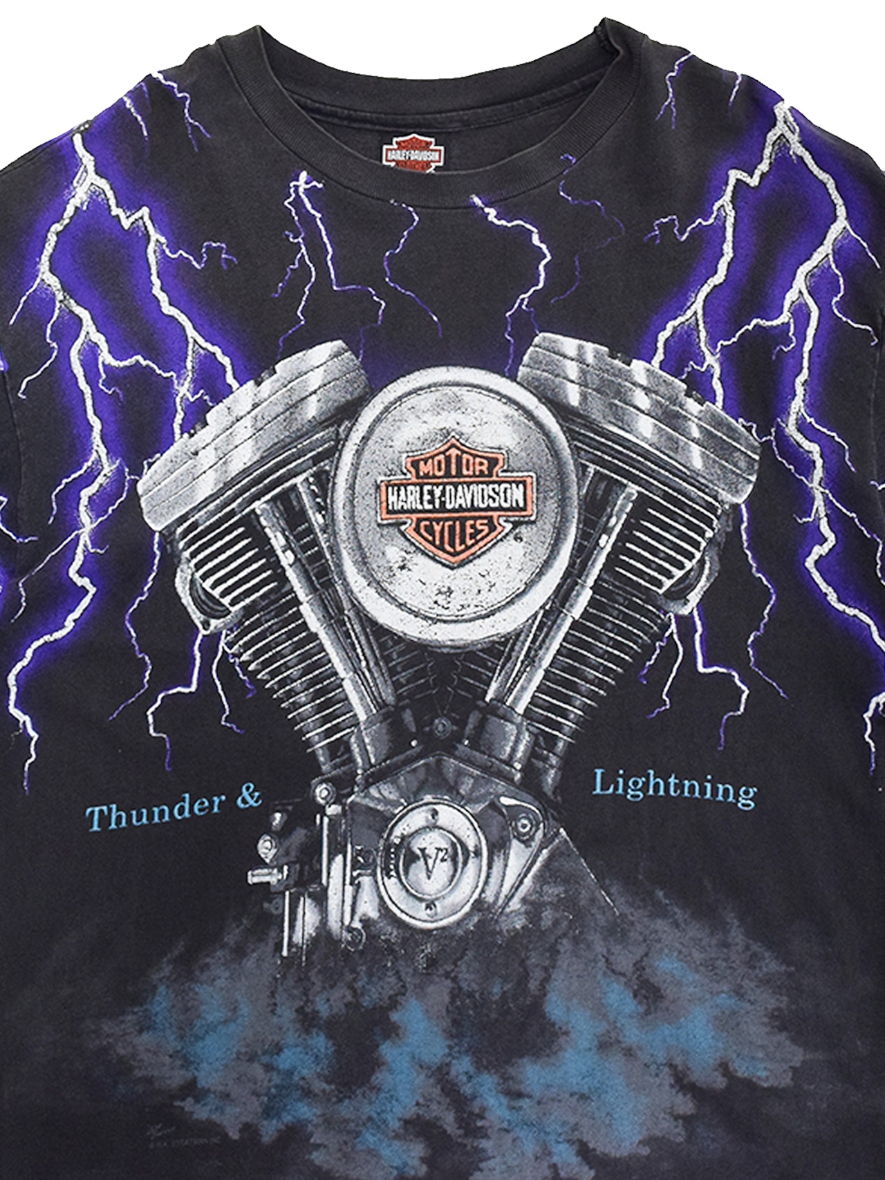 Harley-Davidson T-Shirt " Thunder & Lightning OVP " / ハーレーダビットソン