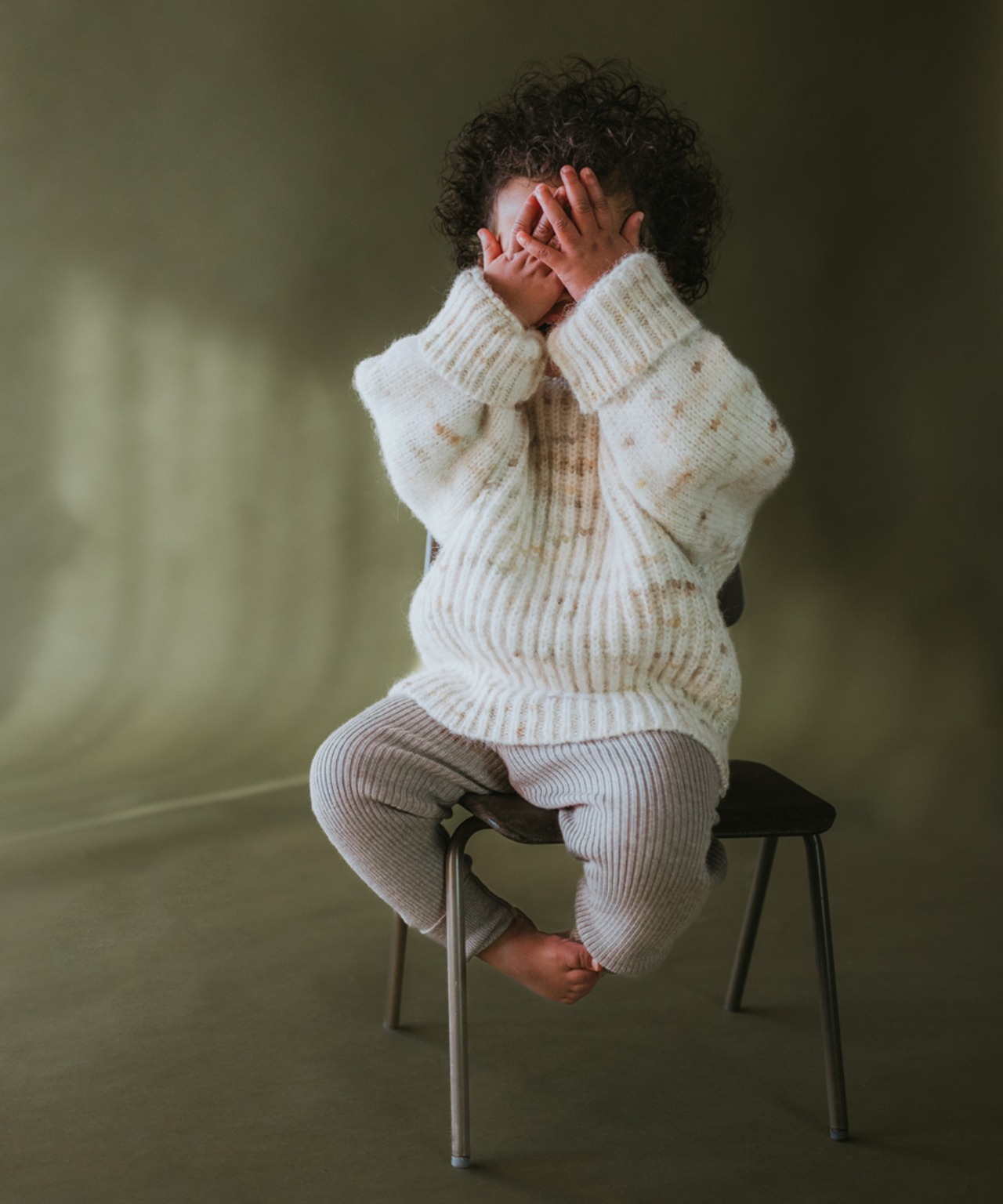 MABLI　BLEWOG PULLOVER - MOSS SPECKLE/D_2