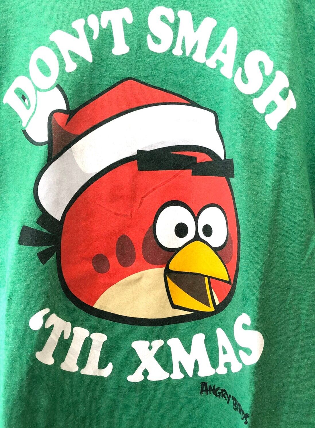 アングリーバードクリスマス Usedtee グリーン Used Angry Birds Christmas Green The Puppez E Shop ザ パペッツ松本 Webショップ