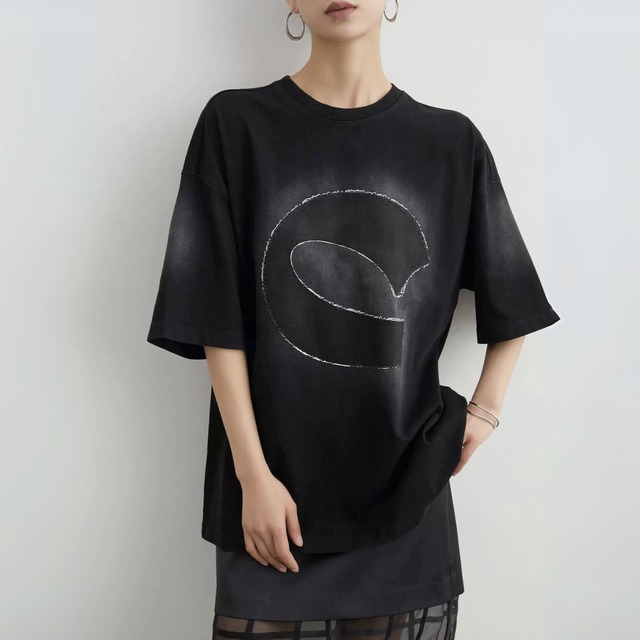 Oversized graphic T-Shirt C1222
