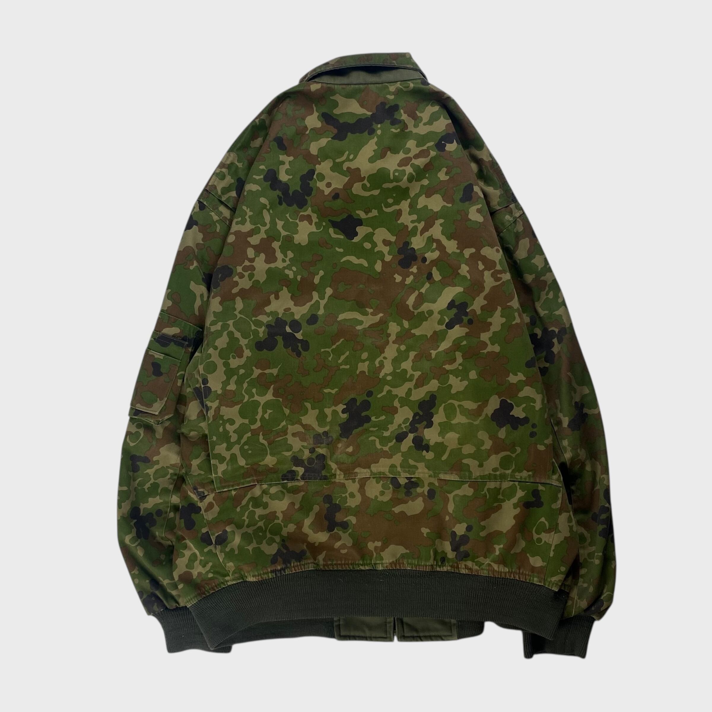 90's】 陸上自衛隊 L相当 リバーシブルジャケット 迷彩2型 ブルゾン