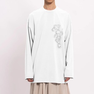 【26SS】Feng Chen Wang フェンチェンワン / Spray painted plants dye tee / Tシャツ