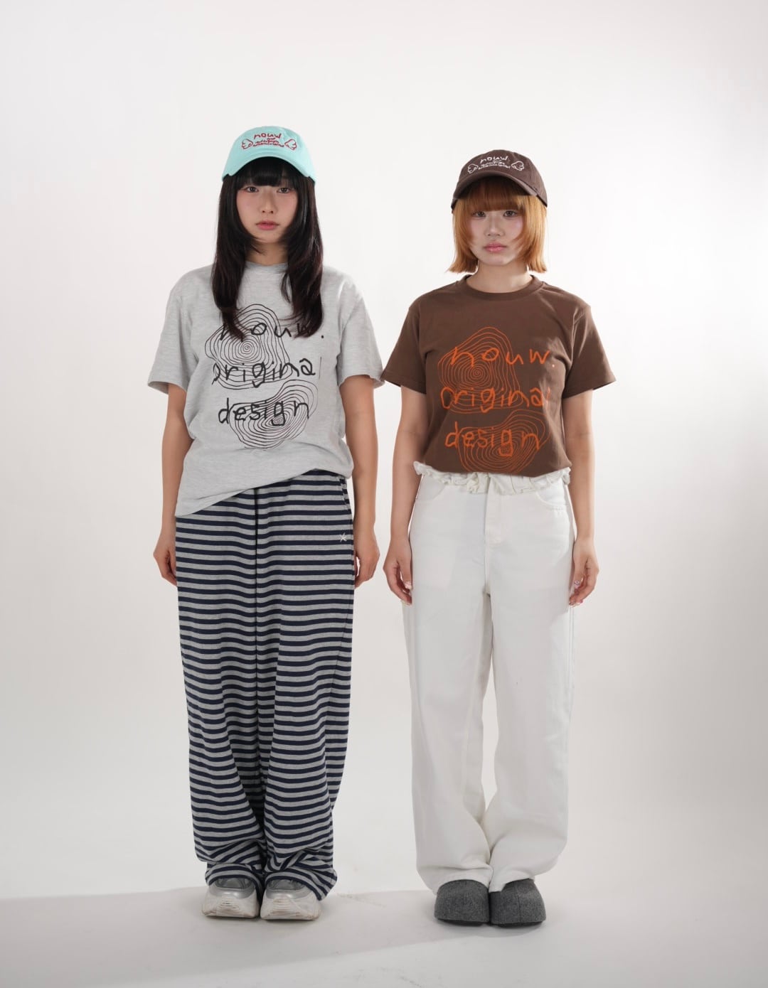 トップス nouw. Doodle T-shirts gray Doodle